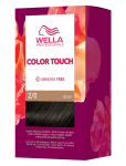 Wella Professionals - Wella Professionals Color Touch Pure Naturals Black 2/0 130 Ml - Color Treatments - 130 ML