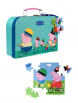 Barbo Toys - Peppa Pig Suitcase With A Puzzle - Klassikalised m&otilde;istatused - ONE SIZE