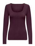 ONLY - Onlea L/S 2-Way Deep Neck Top Jrs Noos - Pikkade varrukatega - XS