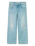 Name It - Nkfrose Wide Hw Jeans Destr 1411-Be Noos - Laiad teksad - 164