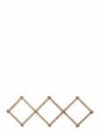 Mette Ditmer - Flex Rack, Natural - Konksud ja nagid - ONE SIZE