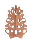 Broste Copenhagen - Cone Christmas Tree - J&otilde;ulutarvikud - &Oslash; 10 CM