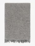 H&oslash;ie Of Scandinavia - Falketind Pledd Naturlig Gr&aring; - Tekid ja pleedid - 120X180CM