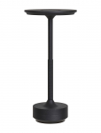House Nordic - Fina - Table Lamp, Black, Rechargeable, 13 X 13 X 28,5 Cm - Laualambid - 28.5X13X13CM
