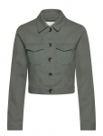 Monki - Cropped Twill Jacket - Kerged suvejakid - XL