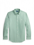 Polo Ralph Lauren - Custom Fit Linen Shirt - Linased s&auml;rgid - S