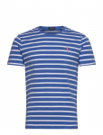 Polo Ralph Lauren - Custom Slim Fit Striped Jersey T-Shirt - L&uuml;hikeste varrukatega - XXL