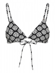 Gant - Monogram Print Triangle Top - Kolmnurksed bikiinitopid - L