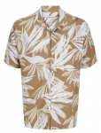 Jack & Jones - Jjejeff Tropical Aop Resort Shirt Ss Sn - L&uuml;hikeste varrukatega s&auml;rgid - L
