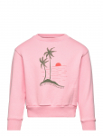 THE ANIMALS OBSERVATORY - Bear Kid Sweatshirt Pink - Dressipluusid - 14 Y