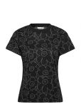 Marimekko - Heleys Piirto Unikko - L&uuml;hikeste varrukatega - S