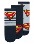 Name It - Nmmjasper Superman 3P Sock Wab - Sokid - 22-24