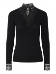YAS - Yasellina Ls High Neck Top S. Noos - Pikkade varrukatega - XS
