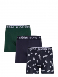 Bj&ouml;rn Borg - Cotton Stretch 56 Boxer 3P - Bokserid - XL