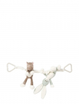 Teddykompaniet - Diinglisar, Vagnh&auml;nge, Kanin Och Flodh&auml;st - Pehmed m&auml;nguasjad - 40 CM