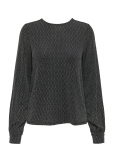 ONLY - Onlcarol L/S Glitter Bow Top Box Jrs - Pikkade varrukatega - S