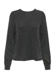 ONLY - Onlcarol L/S Glitter Bow Top Box Jrs - Pikkade varrukatega - XS