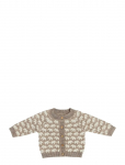 Smallstuff - Cardigan, Ao Elephants, Merino Wool, Brown - Kardiganid - 56/62