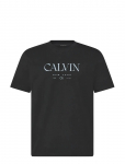 Calvin Klein - Ss 20S Ln Calvin Graphic Tee - L&uuml;hikeste varrukatega - XXL