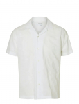 Selected - Slhreghyde Aoe Ss Shirt - L&uuml;hikeste varrukatega s&auml;rgid - M