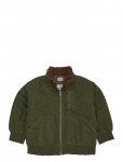 Copenhagen Colors - Twill Bumper Jacket W. Sherpa Collar - Bomber-jakid - 128
