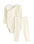 Lindex - Set Wrap Body Leggings - Komplektid bodiga - 68