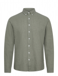 Lindbergh - Linen/Cotton Shirt L/S - Linased s&auml;rgid - XXL