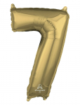 IPK - Number Foil 7 White Gold 66 Cm - Laste s&uuml;nnip&auml;ev - 0