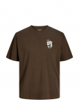 Jack & Jones - Jorcoffee Tee Ss Crew Neck Styd Aw25 - L&uuml;hikeste varrukatega - M