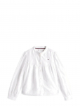 Tommy Hilfiger - Broderie Anglaise Shirt Ls - Pluusid ja tuunikad - 122