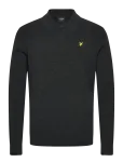 Lyle & Scott - Lambswool Blend Rugby Jumper - Pikkade varrukatega kootud polos&auml;rgid - L