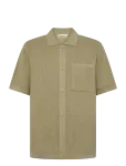 Knowledge Cotton Apparel - Regular Knit Shirt - L&uuml;hikeste varrukatega s&auml;rgid - M