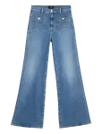 7 For All Mankind - Modern Dojo Tailorless Oceanstone With Patch Pockets - Alt laienevad - 28 x 32