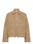 Stella Nova - Shirt With Scallop Edge - L&uuml;hikesed teksap&uuml;ksid - 34