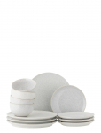 Bloomingville - Addison Dinnerware Set, White, Stoneware - Lauan&otilde;ude komplektid - ONE SIZE