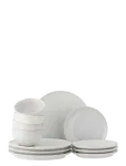 Bloomingville - Addison Dinnerware Set, White, Stoneware - Lauan&otilde;ude komplektid - ONE SIZE