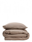 Gripsholm - P&aring;slakan Bamboo Solid Gr&aring;beige 150X210;2X50X60 - Voodipesukomplektid - 150X210;2X50X60CM