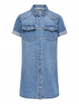 Kids Only - Koglisa S/S Dnm Dress Gua - L&uuml;hikeste varrukatega vabaajakleidid - 164