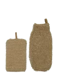 Meraki - Sponge And Exfoliating Glove, Mkjut - Koorijad - ONE SIZE