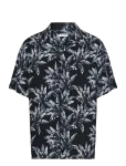 Jack & Jones - Jjjeff Monochrome Aop Resort Shirt Ss - L&uuml;hikeste varrukatega s&auml;rgid - M