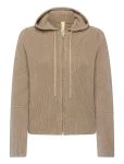 Brixtol Textiles - Irene Zip Hoodie Khaki - Kapuutsiga pusad - XS