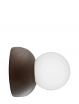 Globen Lighting - Wall Lamp/Ceiling Lamp Torrano 13 Ip44 Brown Stained Oak - Seinalambid - 13X13X15CM
