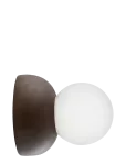 Globen Lighting - Wall Lamp/Ceiling Lamp Torrano 13 Ip44 Brown Stained Oak - Seinalambid - 13X13X15CM