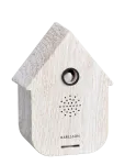 KARLSSON - Sound Box Modern Cuckoo White Wash - Kamina- ja lauakellad - &Oslash; 12 CM