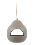 Present Time - Bird Feeder Capullo Warm Grey - Aiatarvikud - H 19CM