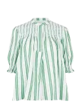 STINE GOYA - 2367 Smocked Cotton, Smocked Gather - L&uuml;hikeste varrukatega - XL