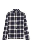 Knowledge Cotton Apparel - Flannel Check Overshirt - Vabaaja s&auml;rgid - XXL