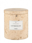 Blomus - Scented Travertine Candle - 9 Cm, &Oslash; 8 Cm - Frabli - Travertine - L&otilde;hnak&uuml;&uuml;nlad - L 80CM