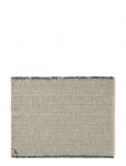 Lorena Canals - Handloom Placemats Natural And Duck Green (Set Of 2) - Lauamatid - 38X 50CM