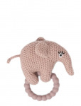 Smallstuff - Rattle, Elephant, Merino Wool, Powder - K&otilde;ristid - ONE SIZE